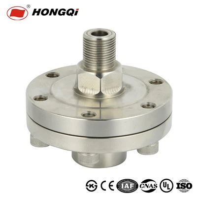 Tomhsaire Brú Diaphragm Cruach Dhosmálta Tionscail Le Feistiú Flange