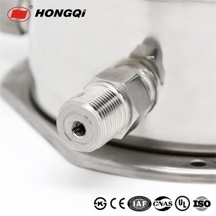 Micro Differential Pressure Gauge With Stainless Steel Case